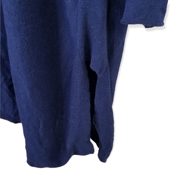 New Directions Woman Blue Knit Embroidered Floral Pattern Plus Size 3X - Picture 2 of 7
